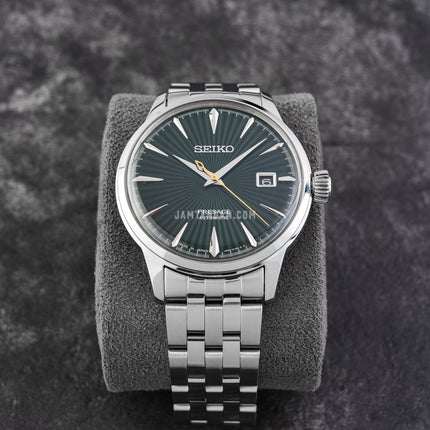Seiko Presage SRPE15J1 Cocktail Time Mockingbird Automatic Green Dial Stainless Steel Strap