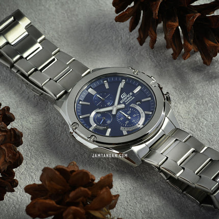 Casio Edifice EFR-S567D-2AVUDF Chronograph Men Blue Dial Stainless Steel Band