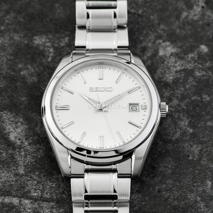 Seiko Classic SUR307P1 Discover More Silver Dial Stainless Steel Strap