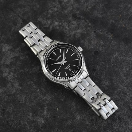 Alba AH7DK7X1 Ladies Black Dial Stainless Steel Strap