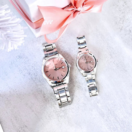 Seiko Classic SUR529P1_SUR523P1 Discover More Pink Salmon Dial Stainless Steel Strap