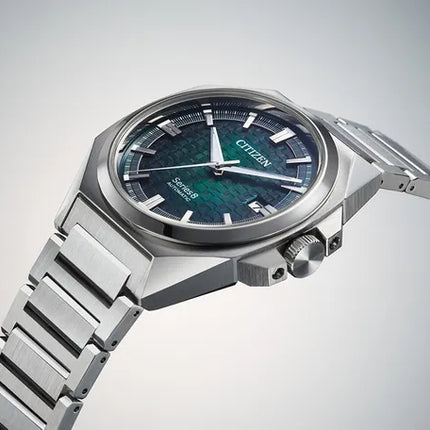 Citizen Series8 831 NB6050-51W Men Automatic Green Dial Stainless Steel Strap