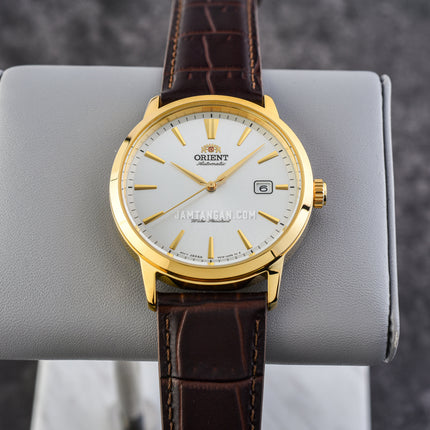 Orient Contemporary RA-AC0F04S Automatic White Dial Brown Leather Strap