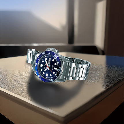 Alba Active AV3597X1 Men Blue Dial Stainless Steel Strap