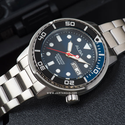 Alba Active AL4245X1 Automatic Man Batman Blue Dial Stainless Steel Strap