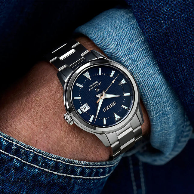 Seiko Prospex SPB249J1 The 1959 Alpinist Automatic Blue Dial Stainless Steel Strap