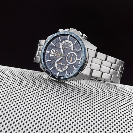 Seiko Chronograph SSB345P1 Neo Sport Navy Dial Stainless Steel Strap