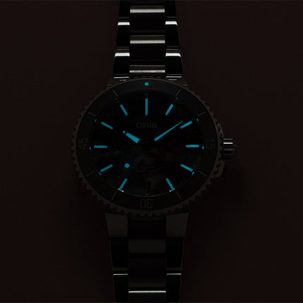 Oris Aquis 01-733-7766-4150-SET Date Upcycle Automatic Multi Color Dial Stainless Steel Strap