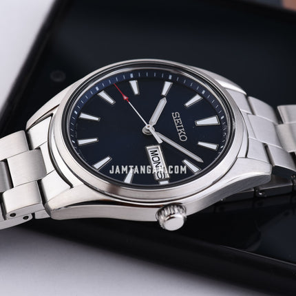 Seiko Classic SUR341P1 Blue Dial Stainless Steel Strap
