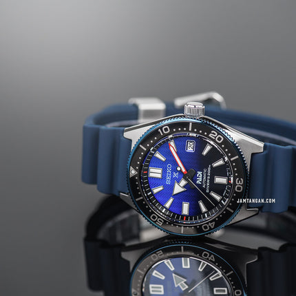 Seiko Prospex SPB071J1 PADI Automatic Blue Dial Blue Silicone Strap Special Edition