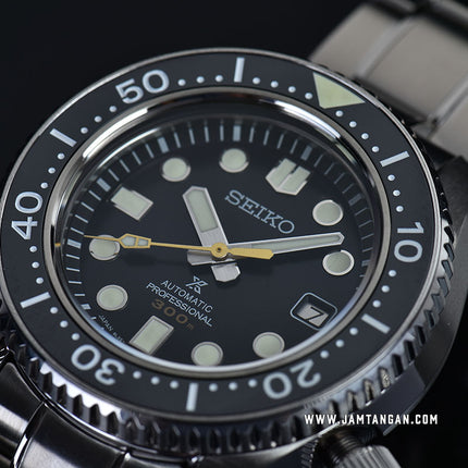 Seiko Prospex SLA021J1 Marinemaster Automatic Black Dial Stainless Steel Strap