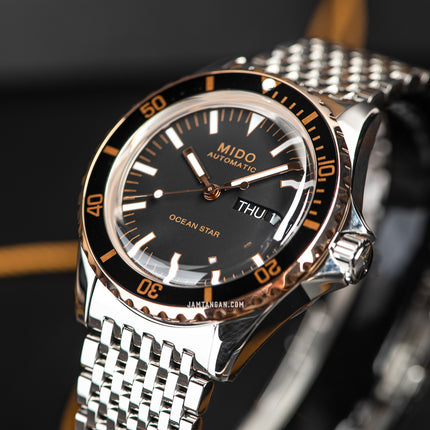 MIDO Ocean Star M026.830.21.051.00 Tribute 75th Anniversary Black Dial St. Steel SPECIAL EDITION
