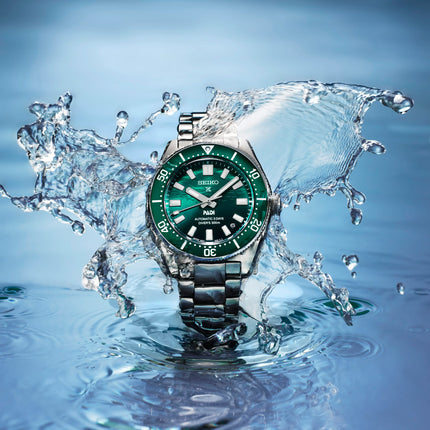 Seiko Prospex SPB501J1 1968 Heritage Diver’s PADI Special Edition in Green + Extra Strap