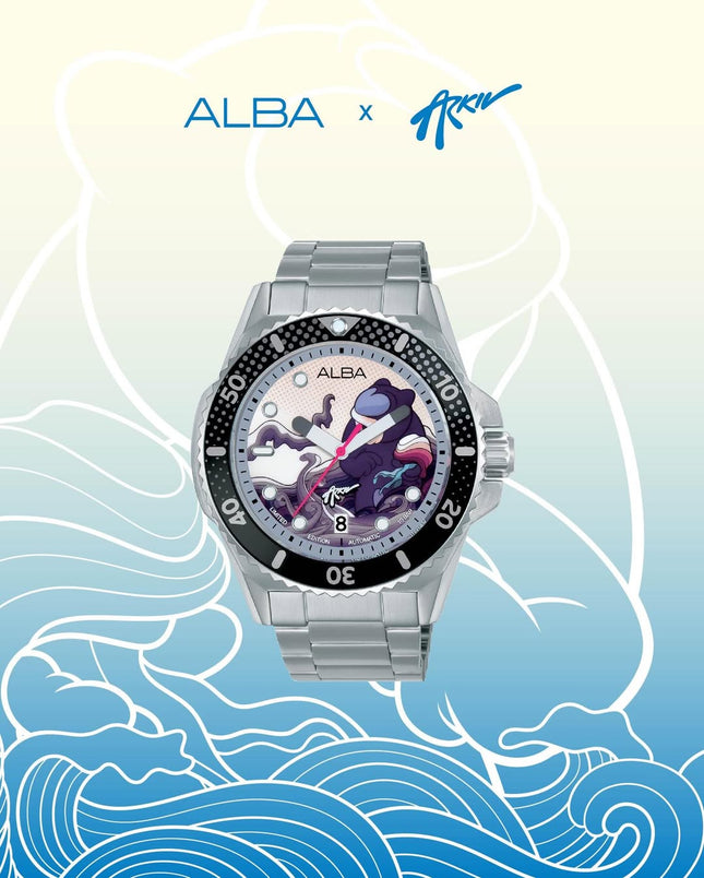 Alba Mechanical X Arkiv Vilmansa AU4079X1 Automatic Stainless Steel Strap Limited Edition