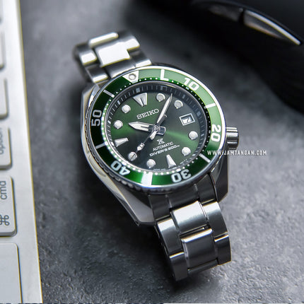 Seiko Prospex SPB103J1 Sumo Hulk Green Dial Stainless Steel Strap