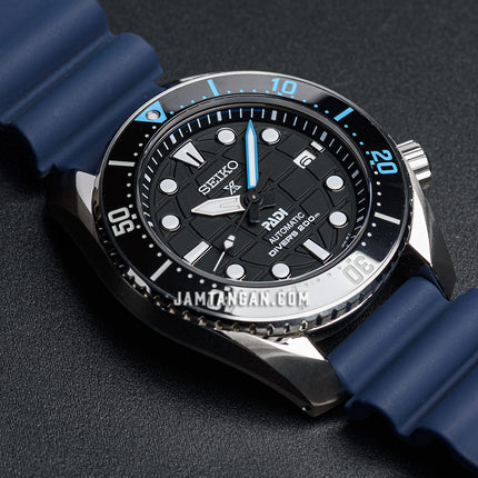 Seiko Prospex SPB325J1 King Sumo Automatic Divers Black Dial Silicone Strap PADI Special Edition