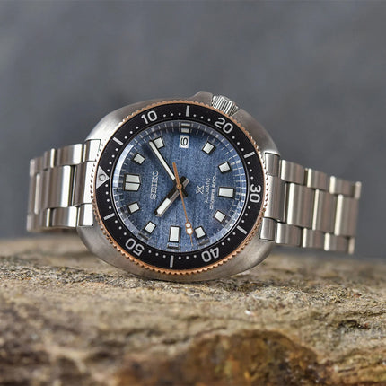Seiko Prospex SPB288J1 Mystic Lagoon Captain Willard Blue Dial Stainless Steel Strap Exclusive Model