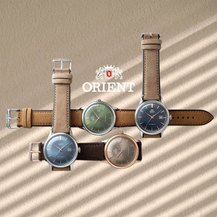 Orient Classic RA-AC0P02L Automatic Navy Dial Brown Leather Strap