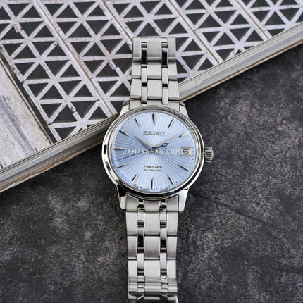 Seiko Presage SRP841J1 Sky Diving Automatic Light Blue Dial Stainless Steel Strap