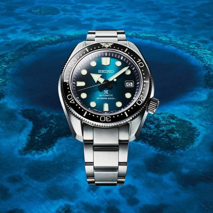 Seiko Prospex SPB083J1 Great Blue Hole 1968 Blue Dial St. Steel Strap SPECIAL EDITION + Extra Strap