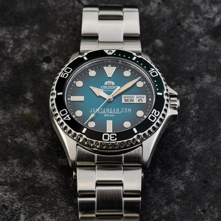 Orient Sport RA-AA0811E Automatic Mako IV Green Dial Stainless Steel Strap