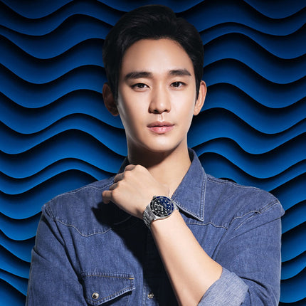 Mido Ocean Star 39 M026.907.11.041.00 80th Anniversary Blue Pattern Dial St. Steel Strap