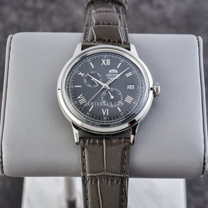 Orient Classic RA-AK0704N Automatic Grey Dial Grey Leather Strap