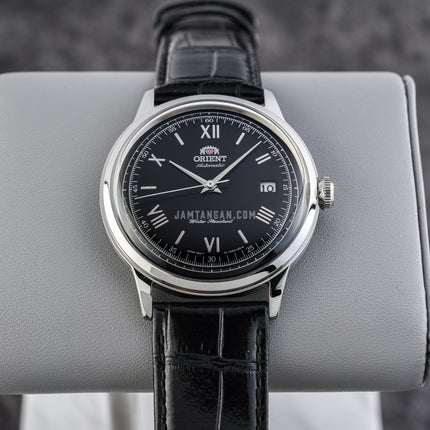 Orient Bambino TAC0000AB Automatic 2nd Generation Men Black Dial Black Leather Strap