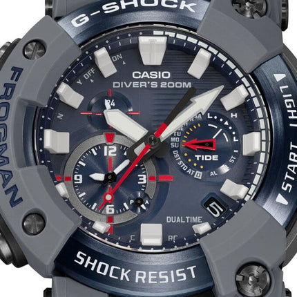 Casio G-Shock X Royal Navy GWF-A1000RN-8ADR Frogman Light Gray Resin Strap
