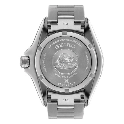 Seiko Prospex “Shog-Urai” Asia Pacific Limited Edition HBB004K1 Orange Dial Stainless Steel Band