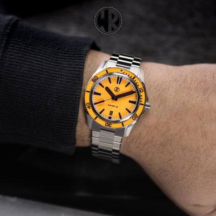 ZELOS SWORDFISH 40MM SS 'EMBER ORANGE'