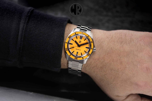 ZELOS SWORDFISH 40MM SS 'EMBER ORANGE'