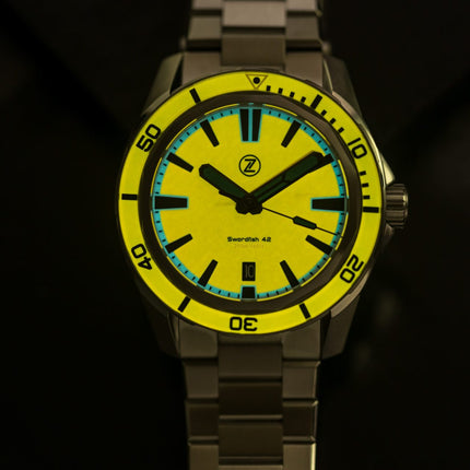 ZELOS SWORDFISH 40MM SS 'EMBER ORANGE'