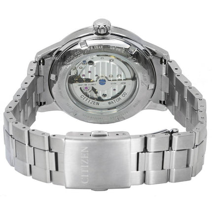 Citizen Mechanical NK0001-84E Kuroshio 1964 Black Dial Stainless Steel Strap Limited Edition
