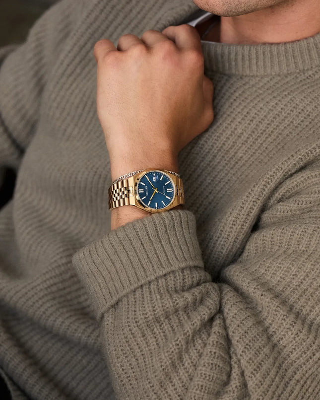 Citizen Tsuyosa 60 Automatic Sapphire NK0023-57L Blue Dial Stainless Steel