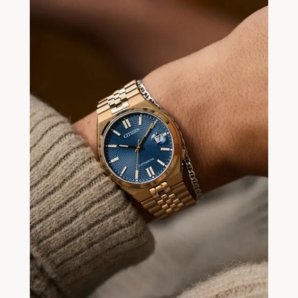 Citizen Tsuyosa 60 Automatic Sapphire NK0023-57L Blue Dial Stainless Steel