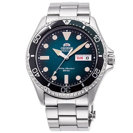 Orient Sport RA-AA0811E Automatic Mako IV Green Dial Stainless Steel Strap
