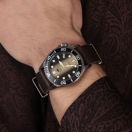 Orient Sports RA-AC0K05G 70th Anniversary Automatic Divers Leather Strap Limited Edition