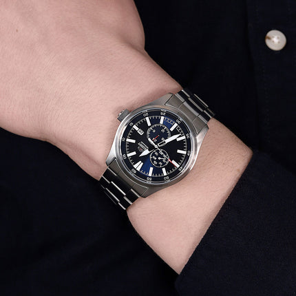 Orient Defender II RA-AK0401L10B Automatic Stainless Steel Bracelet Blue Dial