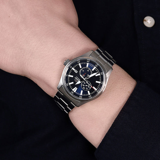 Orient Defender II RA-AK0401L10B Automatic Stainless Steel Bracelet Blue Dial