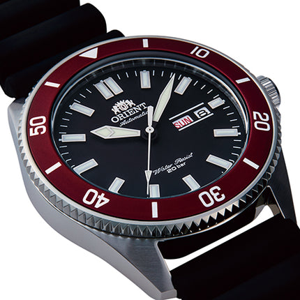 Orient Classic RA-AA0011B Kanno Diver Automatic Men Black Dial Black Rubber Strap