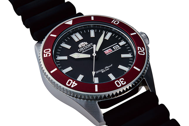 Orient Classic RA-AA0011B Kanno Diver Automatic Men Black Dial Black Rubber Strap