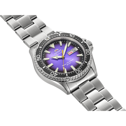 ORIENT Mako Diver RA-AA0827V Purple gradation Dial Stainless Steel