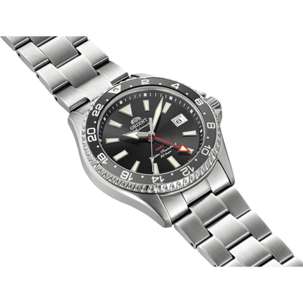 Orient Mako GMT RA-BC0001B Black Dial Stainless Steel
