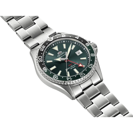 ORIENT Mako GMT RA-BC0002E Green Dial Stainless Steel