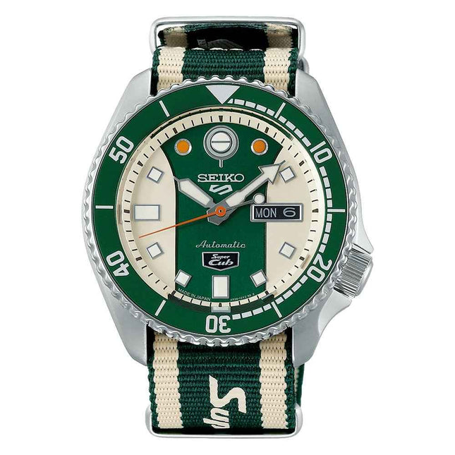 Seiko 5 Sports SKX Sense Style Super Cub Collaboration Limited Edition SBSA181
