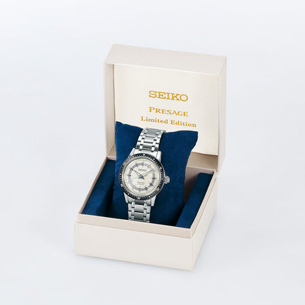 Seiko Presage SRPK61J1 Style60s Crown Chronograph 60th Anniversary St. Steel Strap Limited Edition