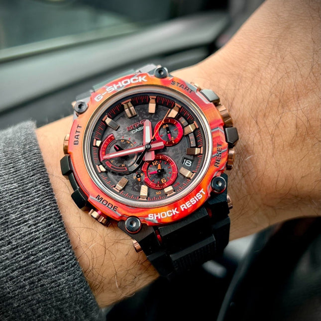Casio G-Shock Flare Red MTG-B3000FR-1ADR 40TH ANNIVERSARY
