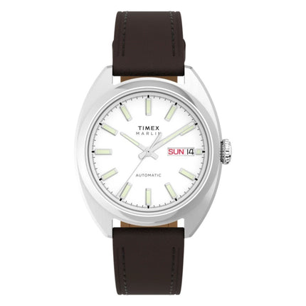 Timex TW2Y65200 Marlin Draper Automatic 37mm Leather Strap