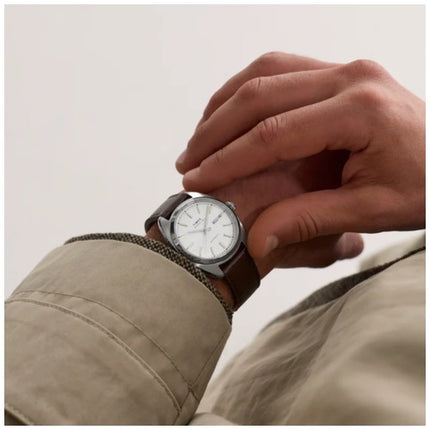Timex TW2Y65200 Marlin Draper Automatic 37mm Leather Strap